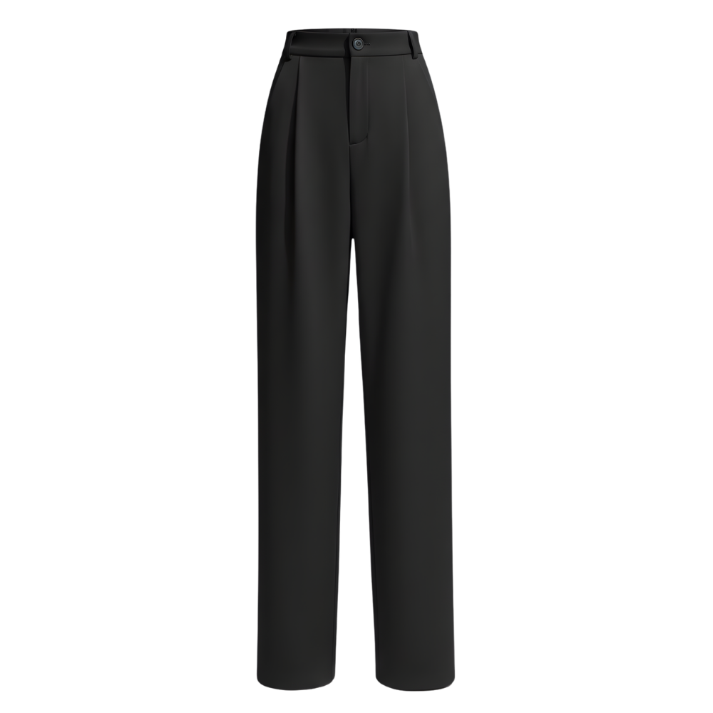 Pantalon chic à coupe large