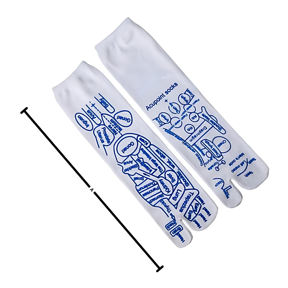 Chaussettes de réflexologie pour améliorer la circulation sanguine