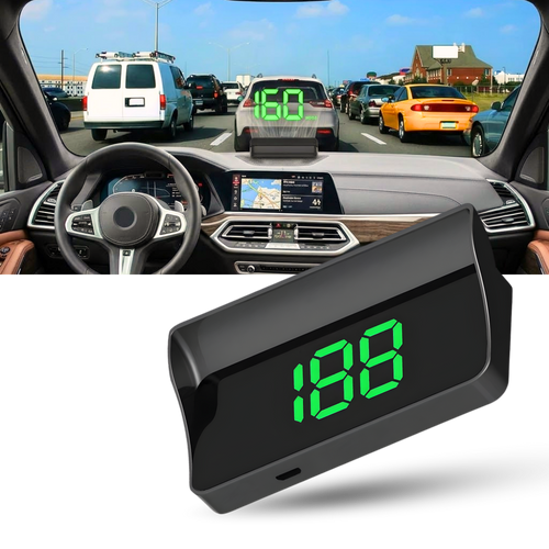 Affichage tête haute compteur de vitesse clair et intuitif