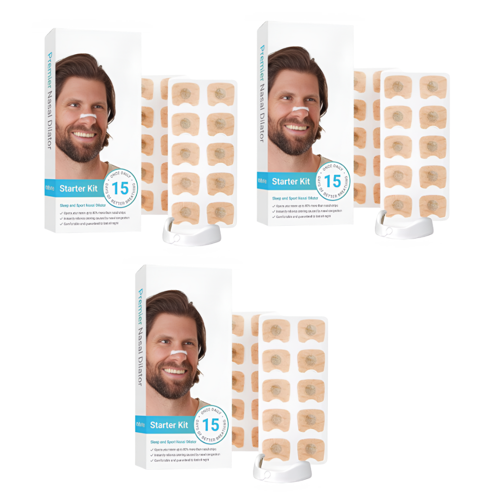 Bandelettes nasales anti-ronflement confortables