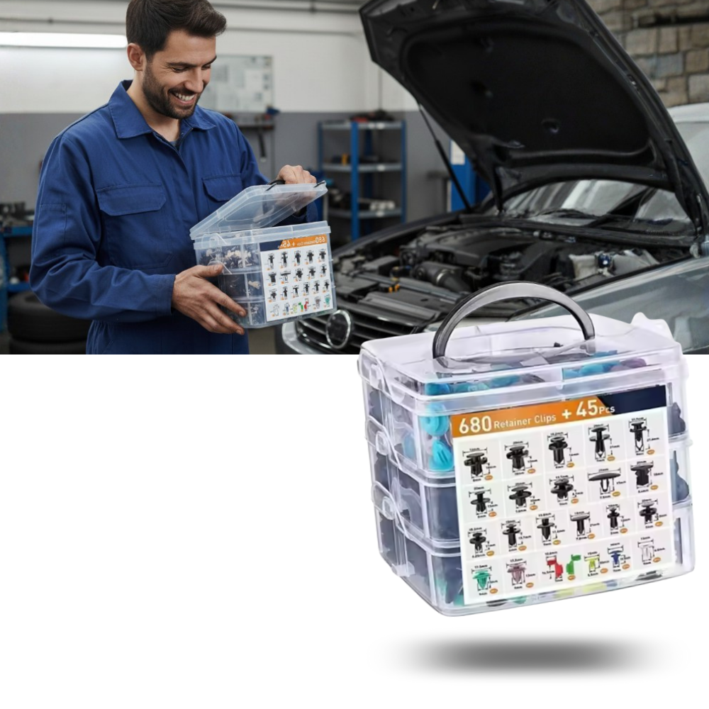 Kit complet de rivets pour voiture