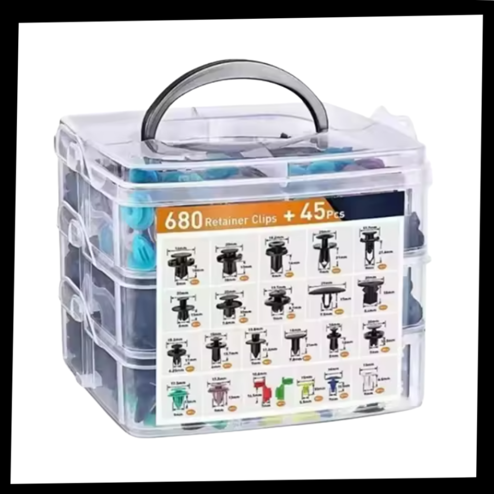 Kit complet de rivets pour voiture