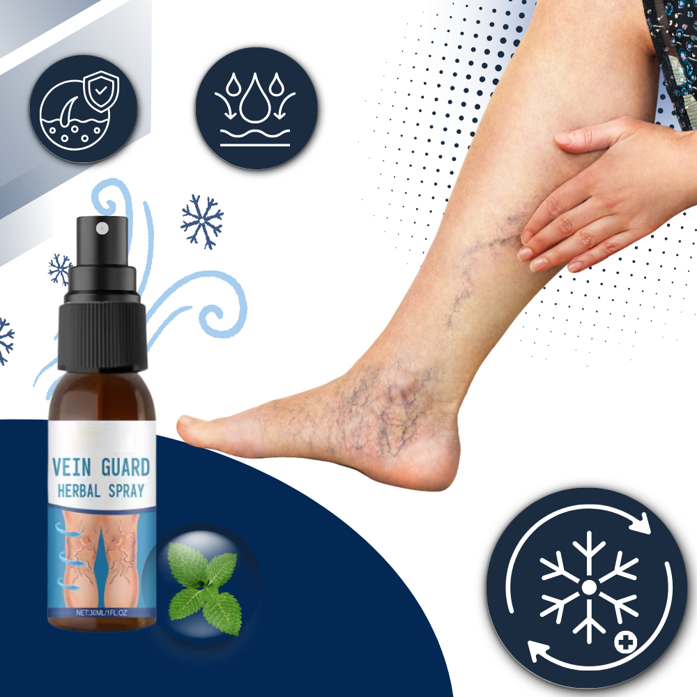 Spray hydratant rafraîchissant pour les jambes
