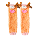 Chaussettes Funky en velours corail