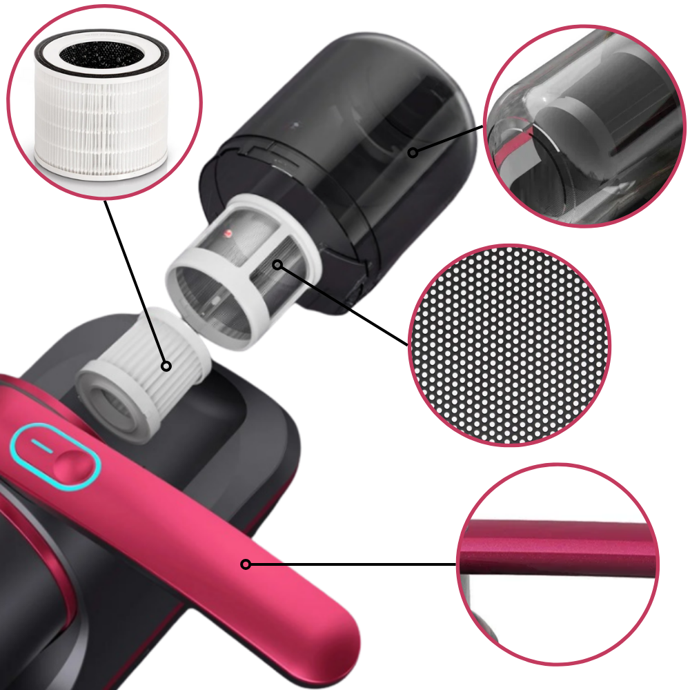 Aspirateur à acariens sans fil