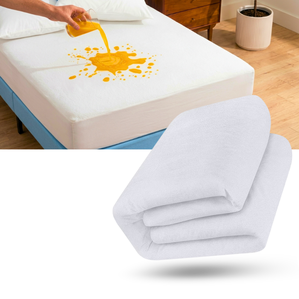 Protège-matelas imperméable et hypoallergénique