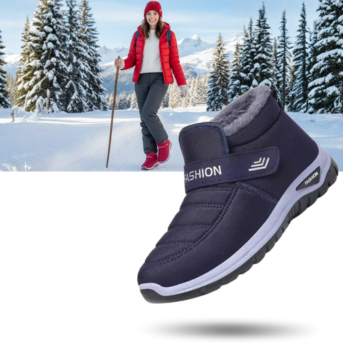 Bottines d'hiver rembourrées à isolation thermique