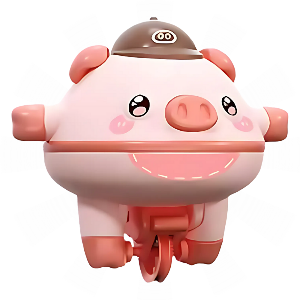 Jouet cochon équilibriste mignon