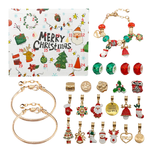 Calendrier de l'Avent Bijoux à faire soi-même de 24 jours