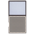 Tapis désinfectant à double zone de nettoyage