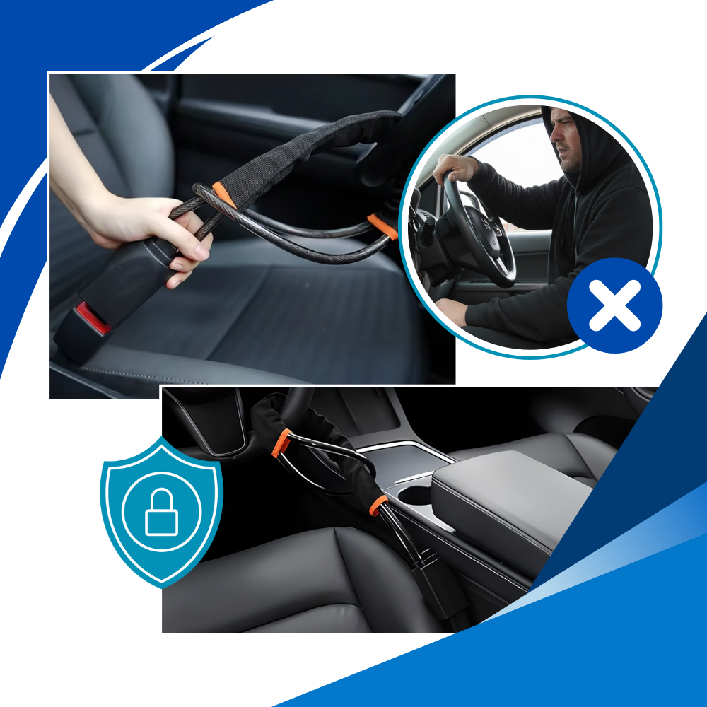 Système de sécurité antivol pour volant