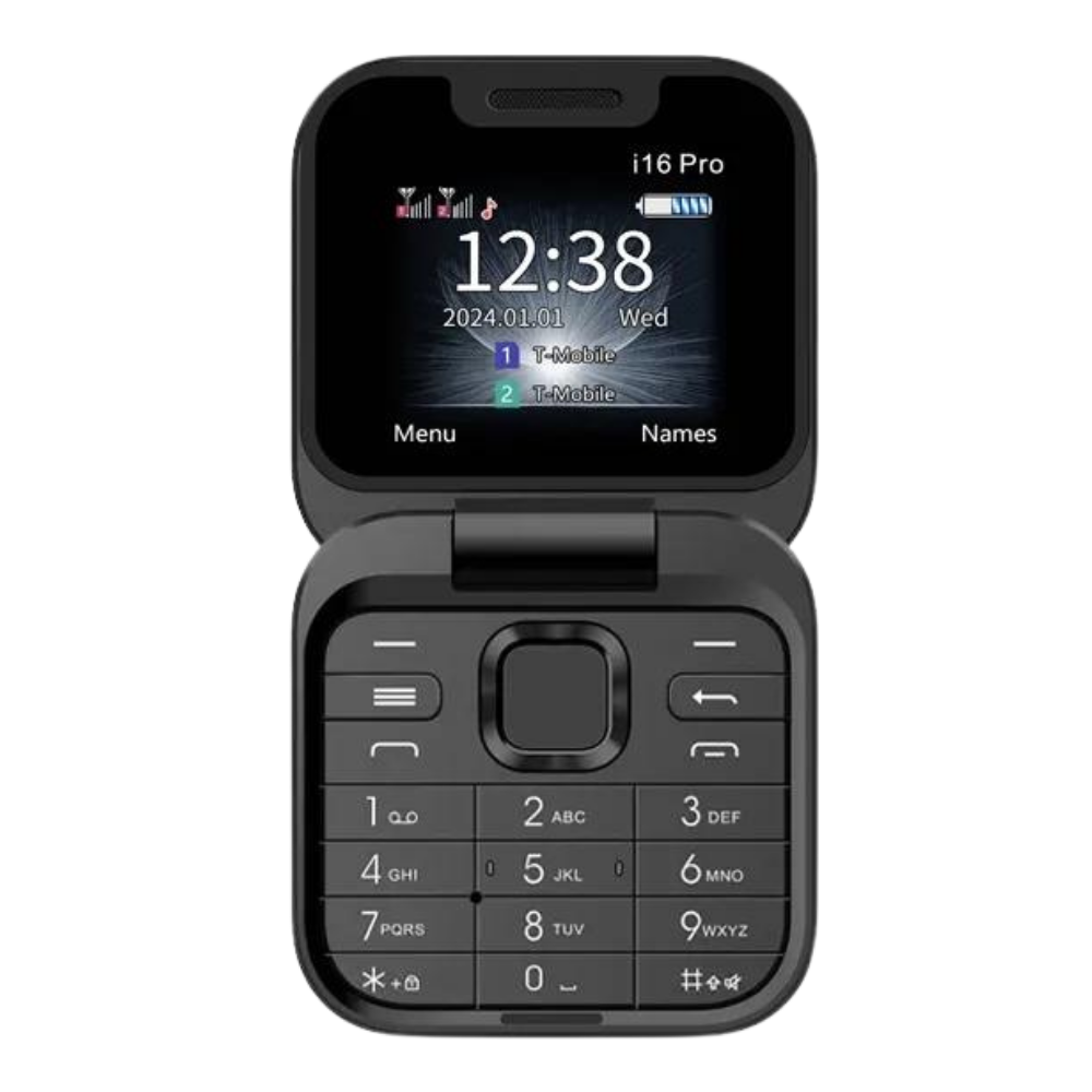 Téléphone portable pliable Dual Sim