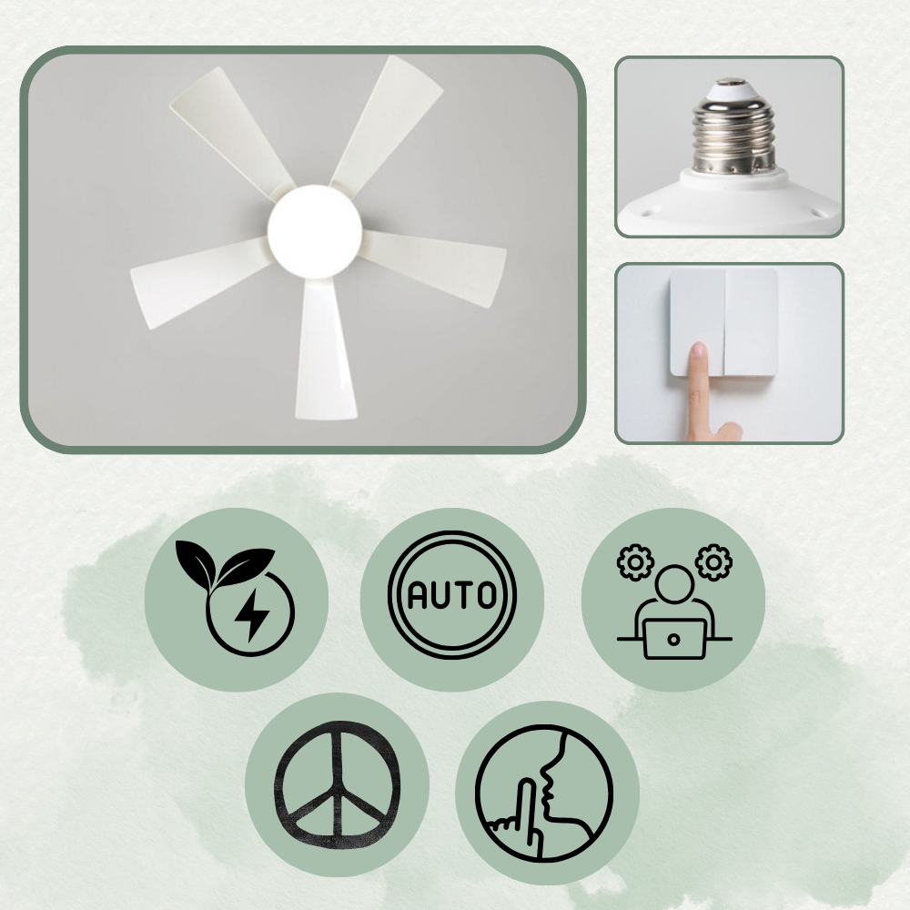 Ventilateur de plafond avec lampe