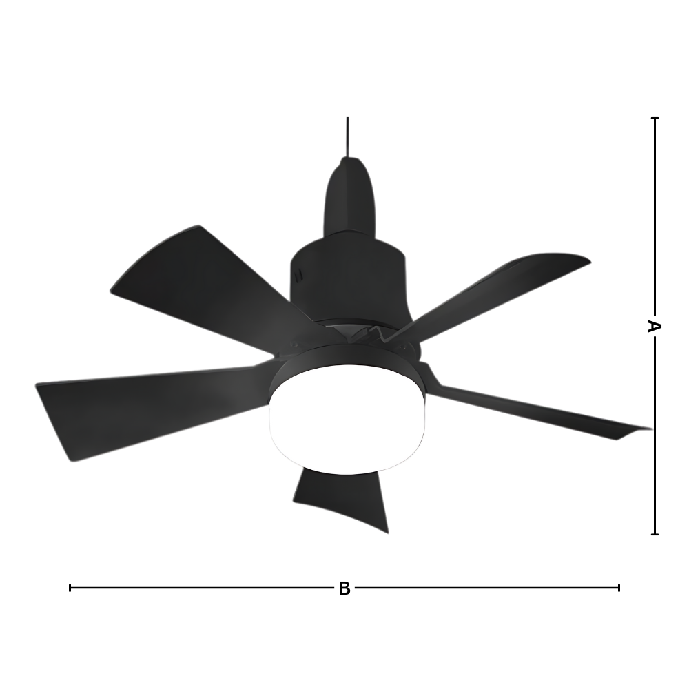 Ventilateur de plafond avec lampe