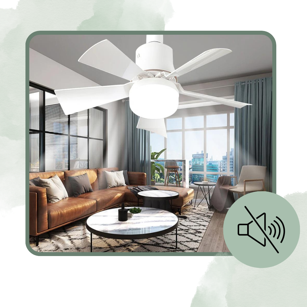 Ventilateur de plafond avec lampe