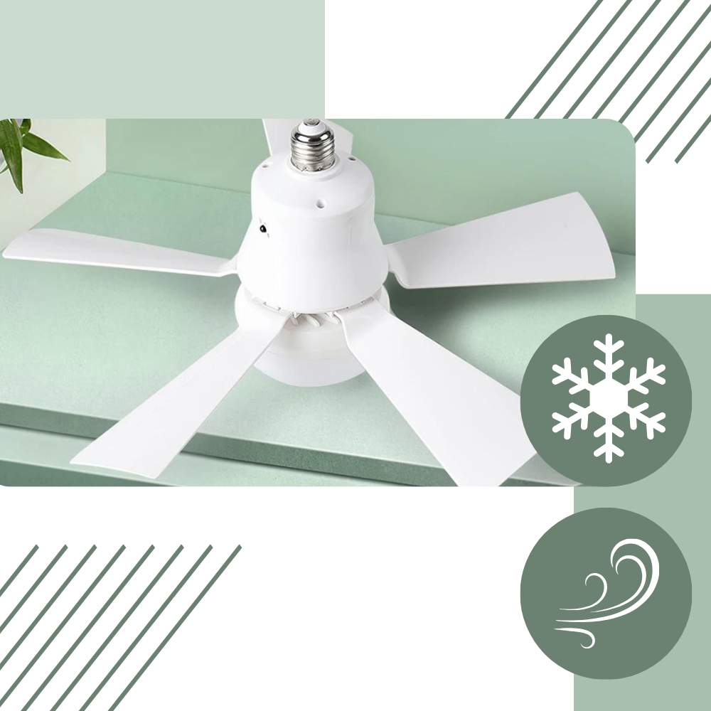 Ventilateur de plafond avec lampe