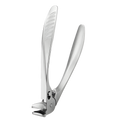 Coupe-ongles à long manche avec réservoir intégré
