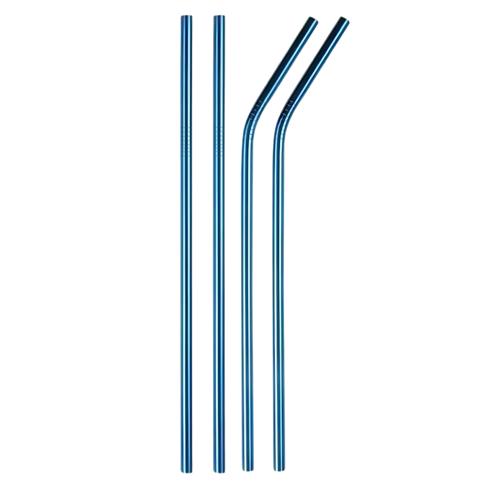 Paille réutilisable en acier inoxydable