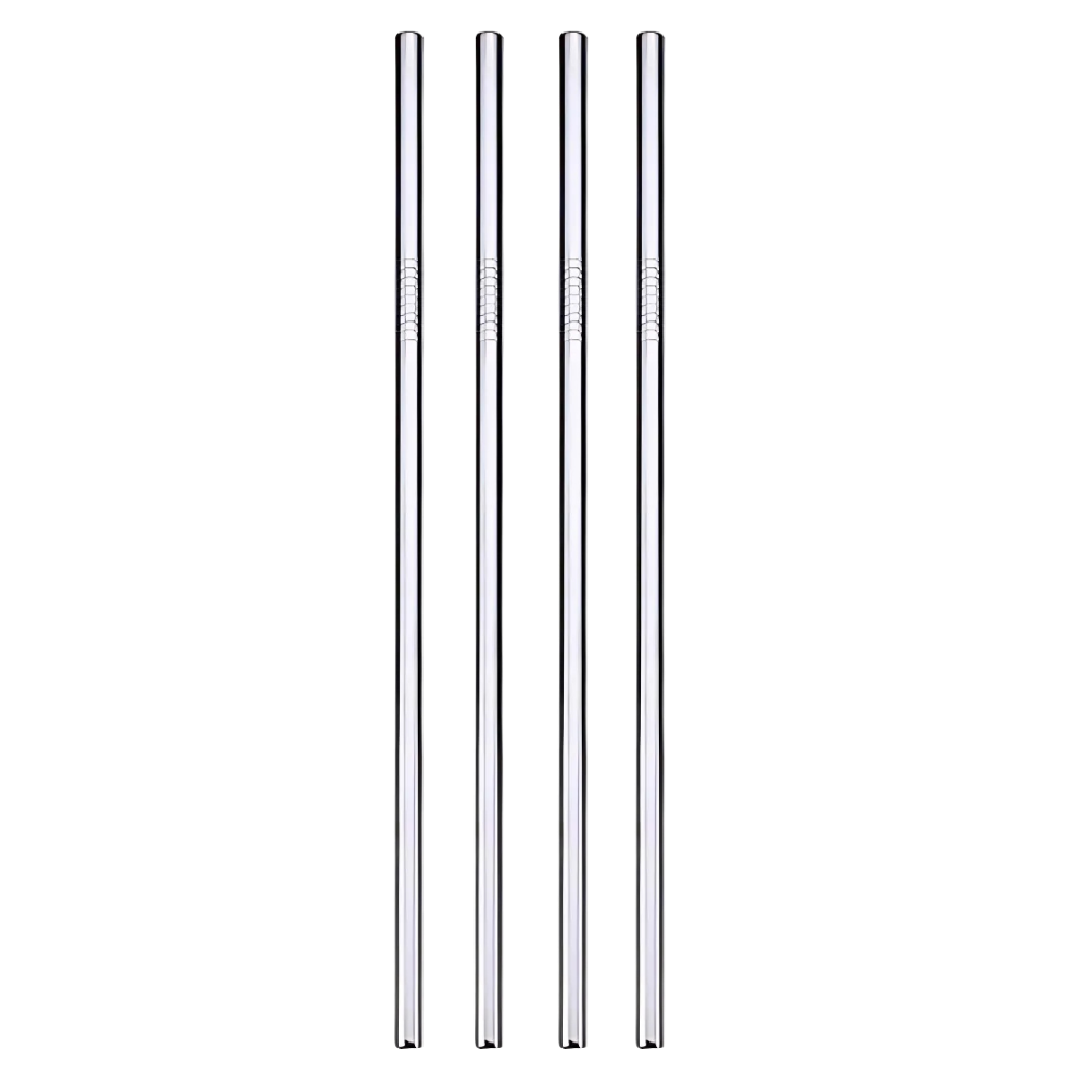 Paille réutilisable en acier inoxydable