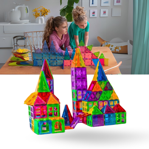 Blocs de construction magnétiques éducatifs