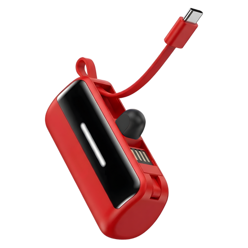 Batterie de secours externe compacte avec support intégré