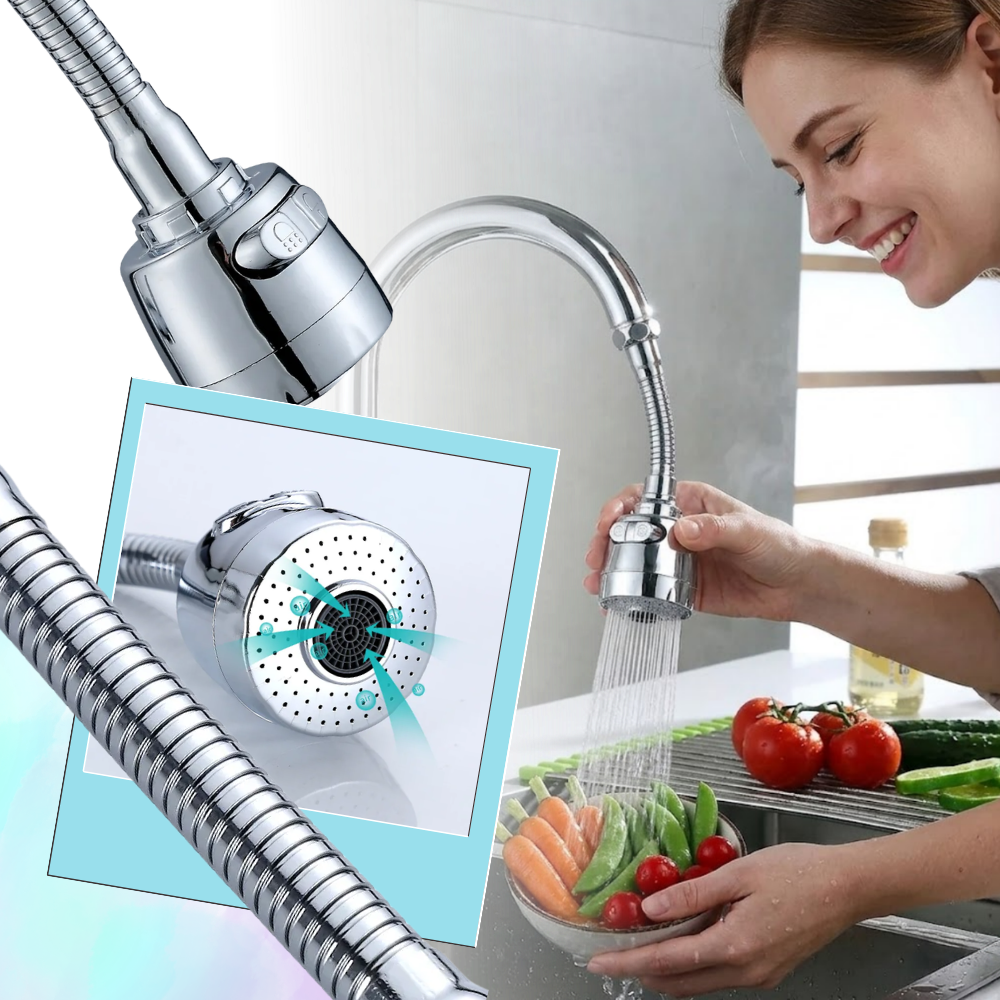 Aérateur de robinet de cuisine à haute pression