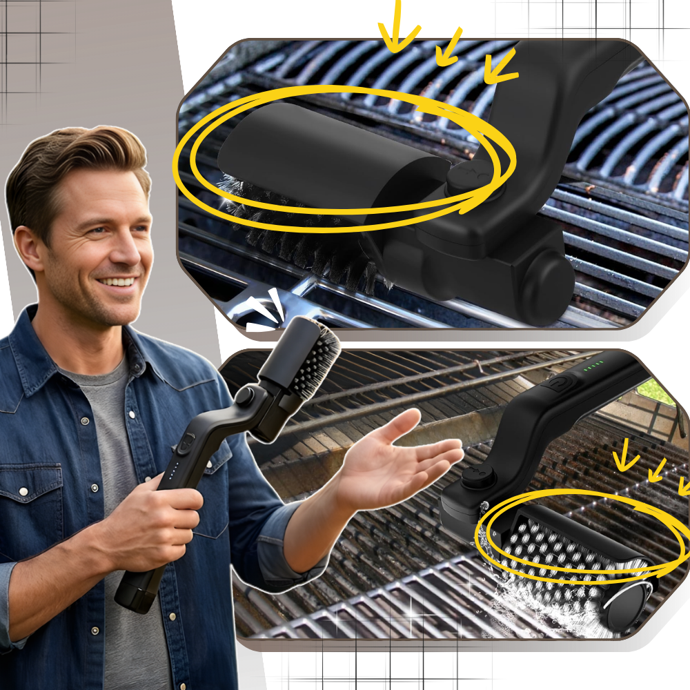 Brosse sans fil pour barbecue