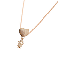 Collier élégant à breloques pour maman