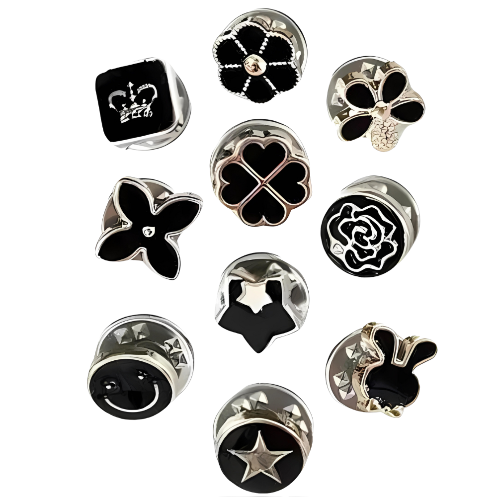 Broches à boutons élégantes sans couture