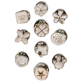 Broches à boutons élégantes sans couture