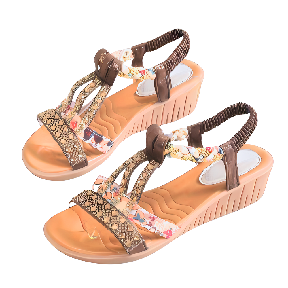 Sandales orthopédiques élégantes bohème