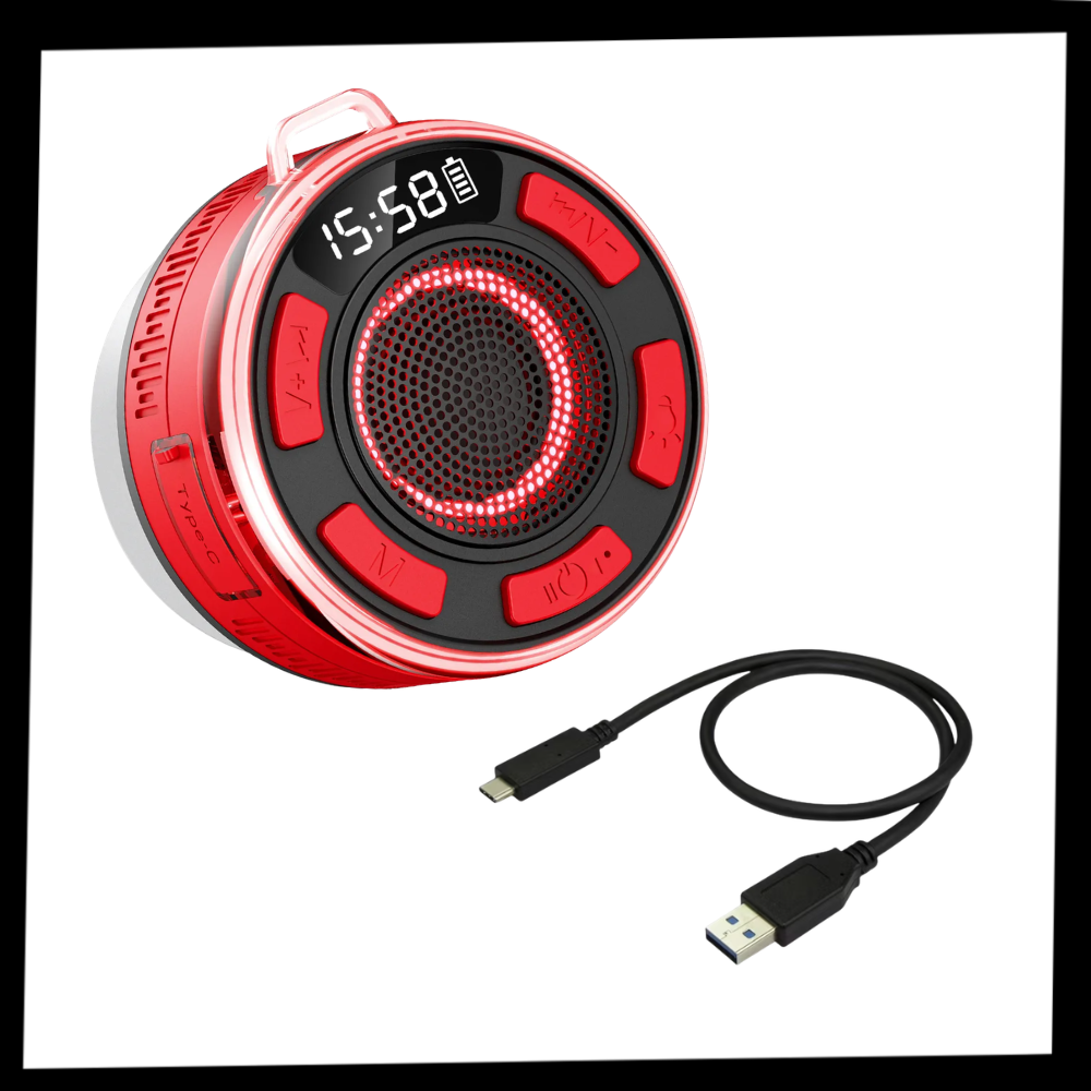 Enceinte de douche bluetooth pour salle de bain