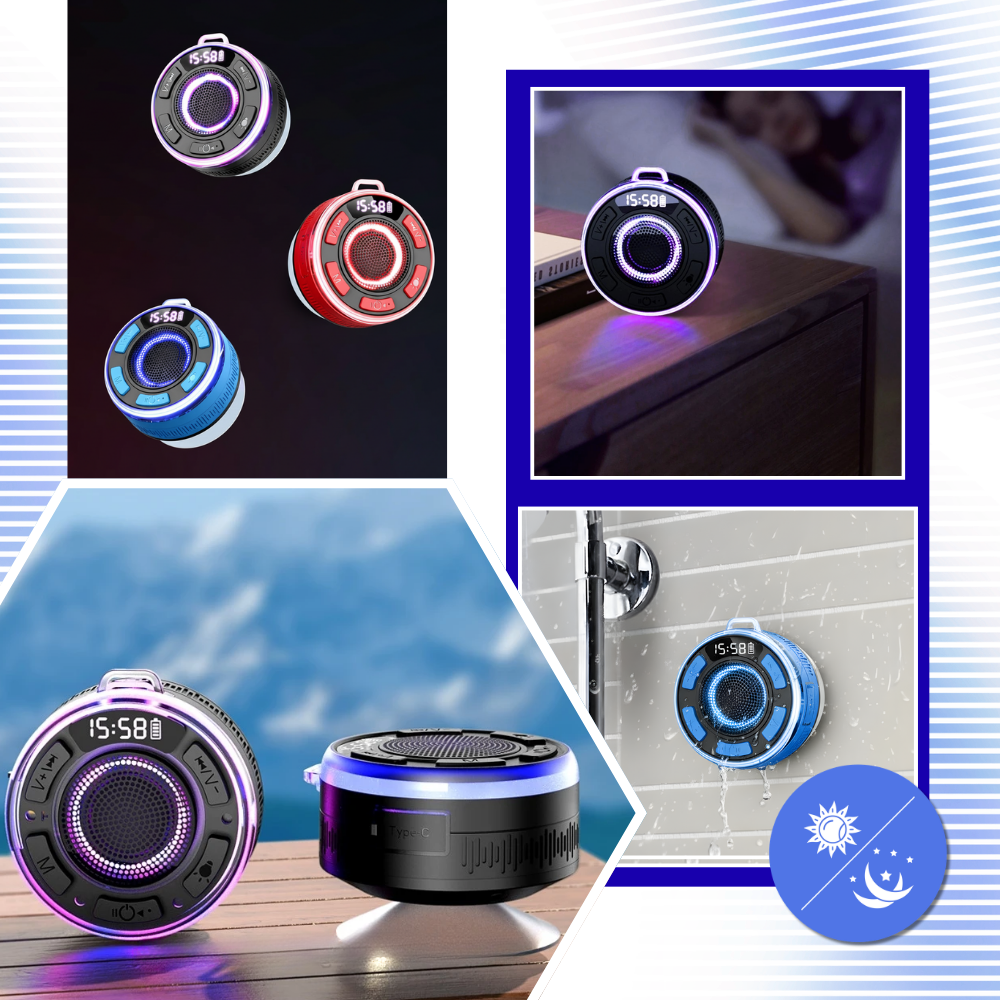 Enceinte de douche bluetooth pour salle de bain