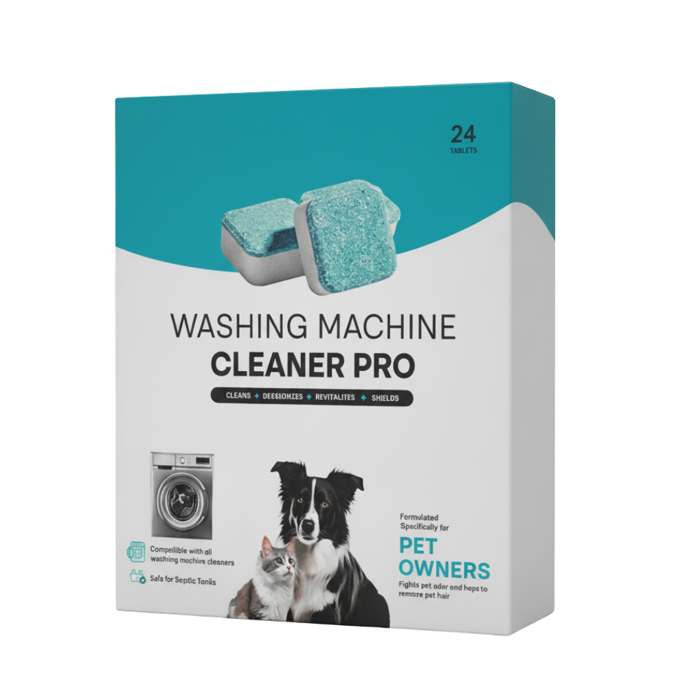 Tablettes nettoyantes aux enzymes pour lave-linge