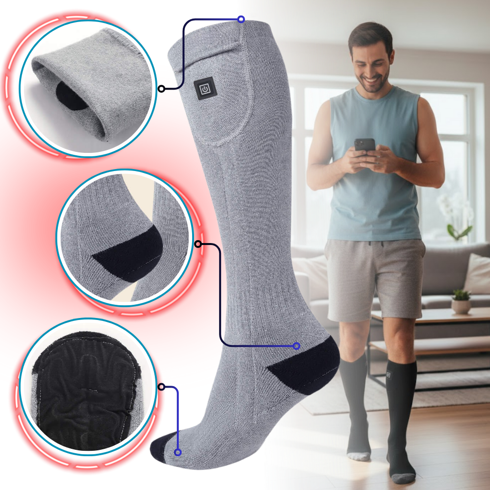 Chaussettes chauffantes électriques