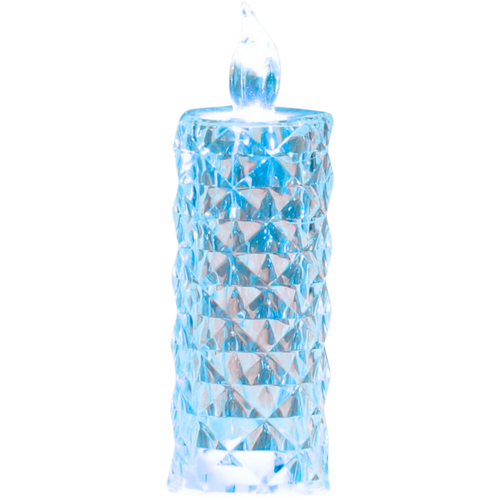 Bougie décorative LED sans flamme en cristal