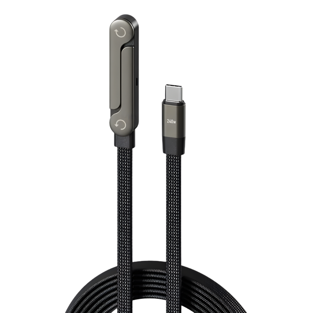 Câble de charge téléphone avec support intégré