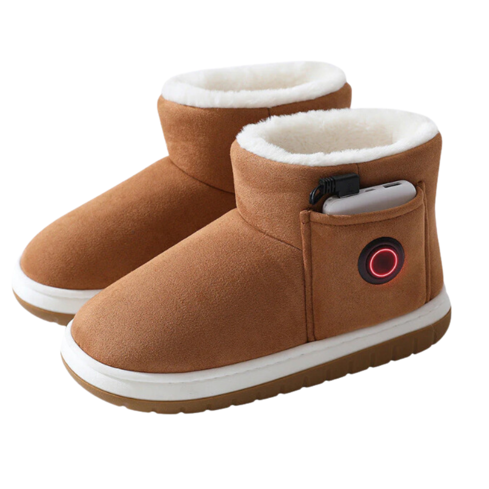 Chaussures en coton chauffées au graphène