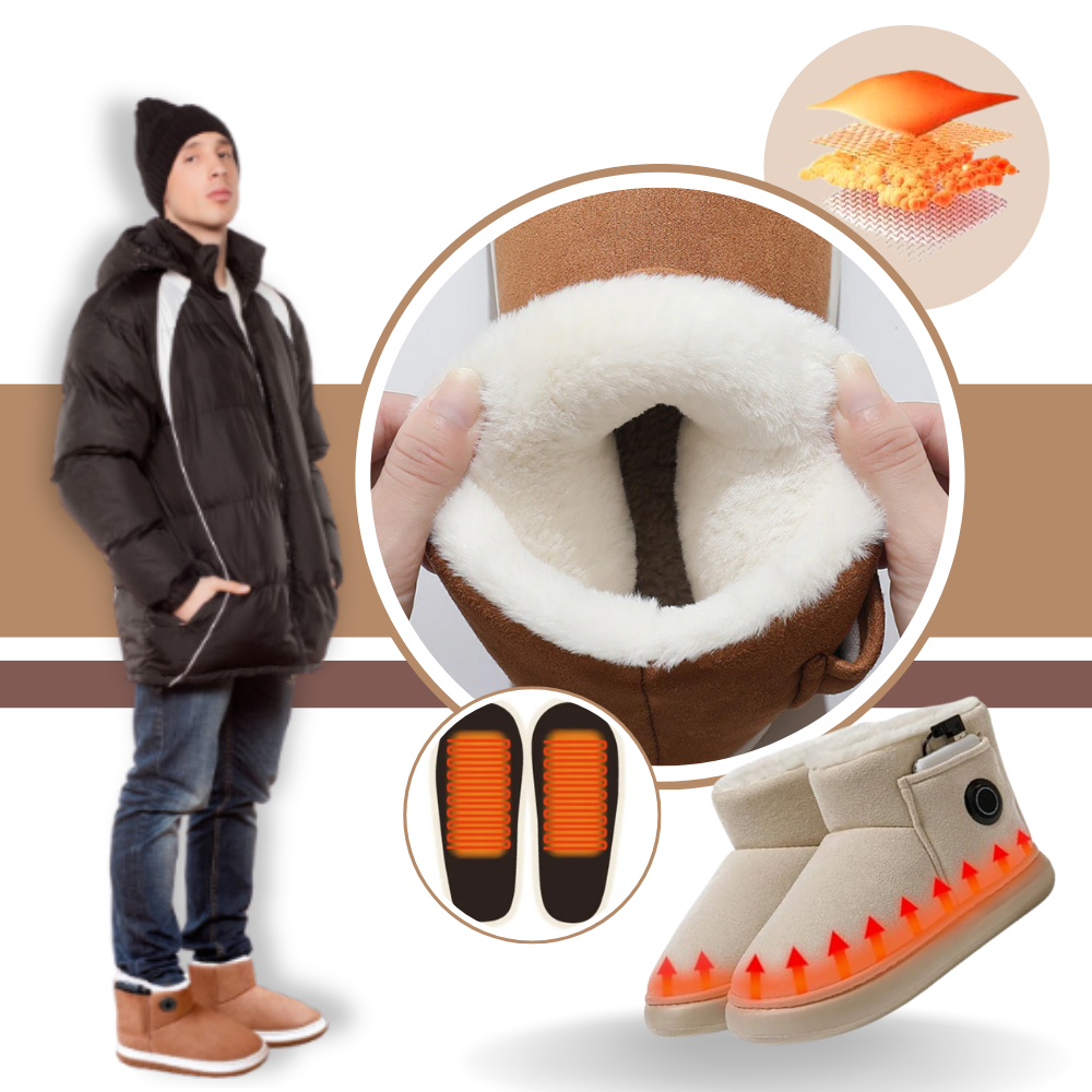 Chaussures en coton chauffées au graphène