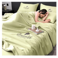 Housse de couette en soie glacée douce