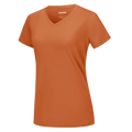T-shirt rafraîchissant col en V pour femme