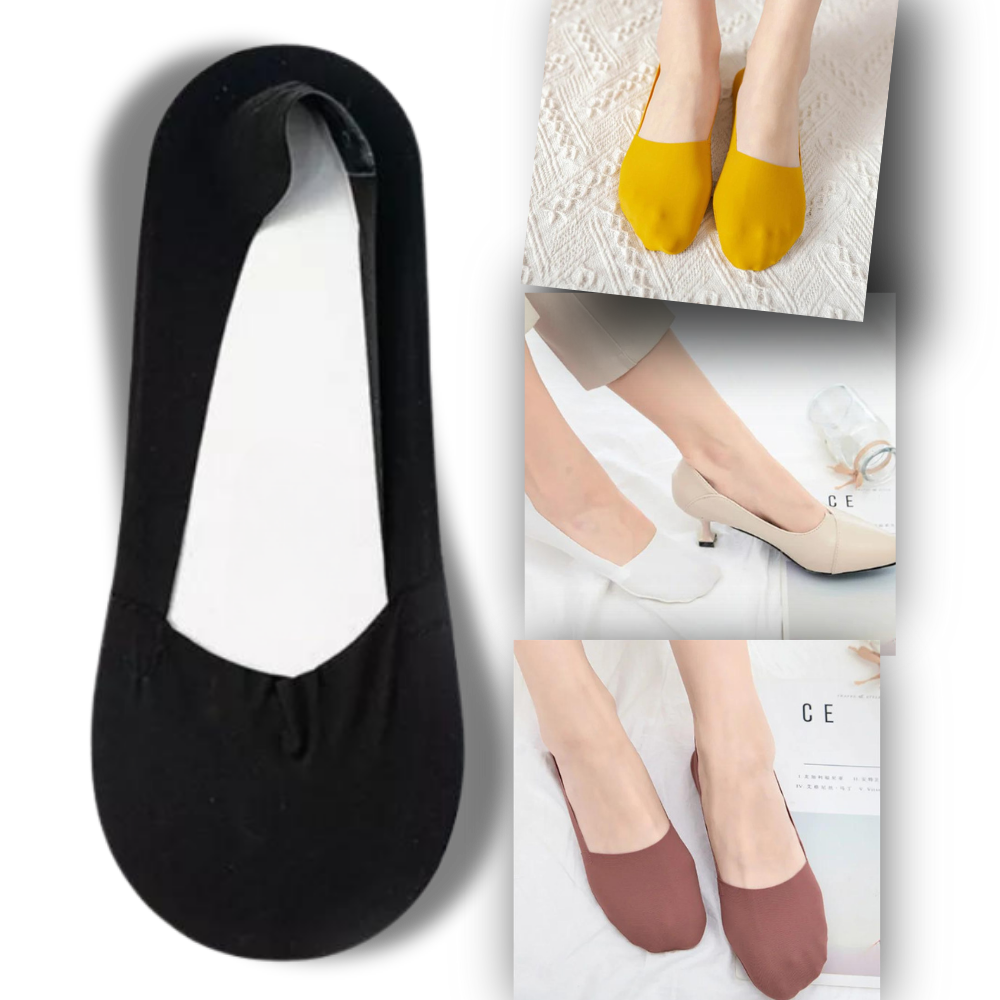 Chaussettes invisibles antidérapantes