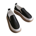 Mocassins souples à plateforme légère