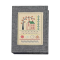 Livre de points de broderie sur lin
