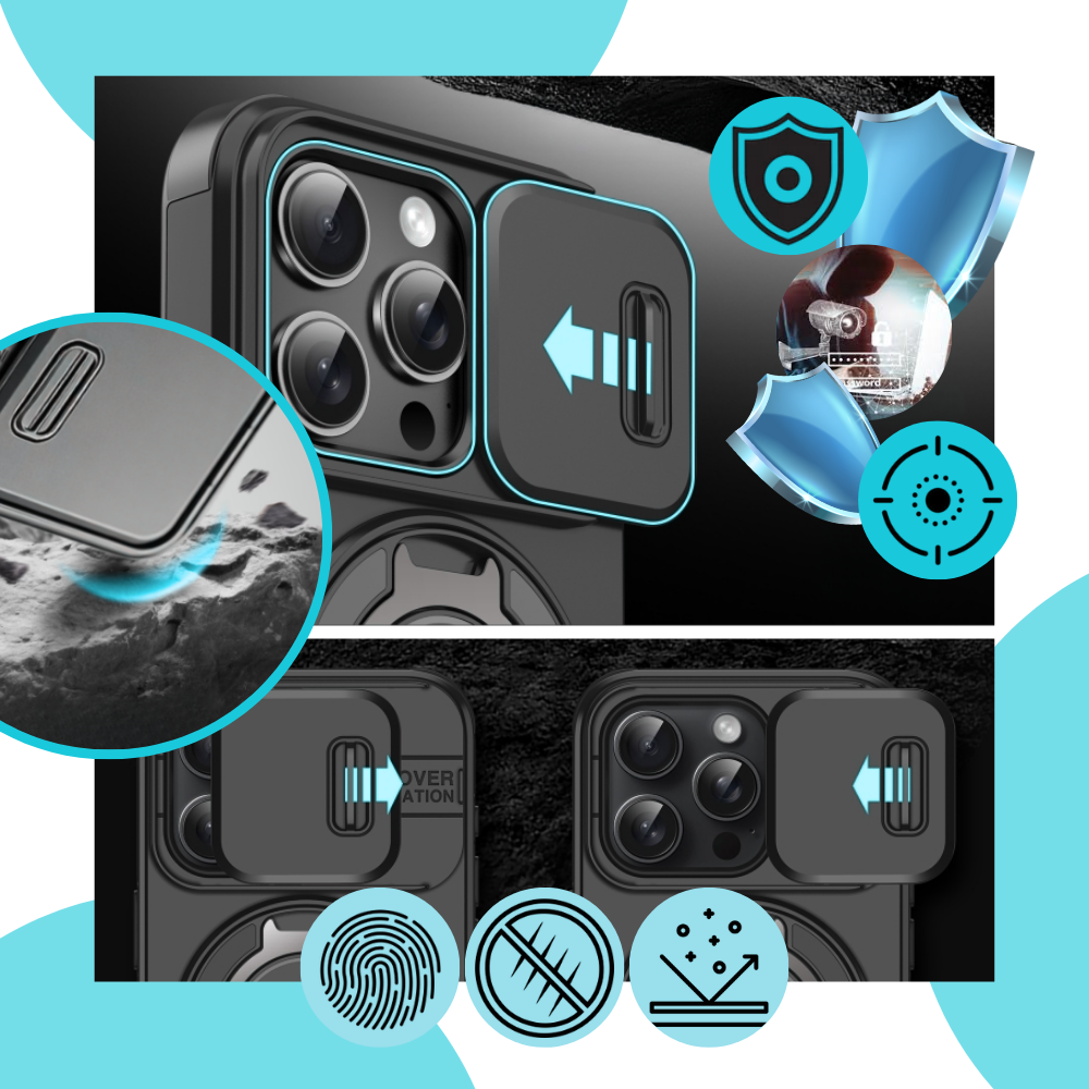 Coque magnétique pour iPhone
