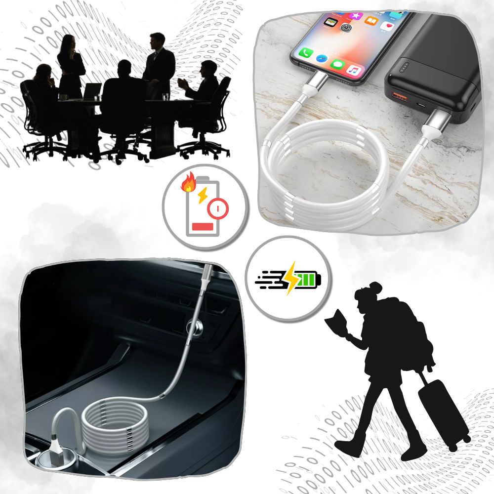 Câble USB magnétique