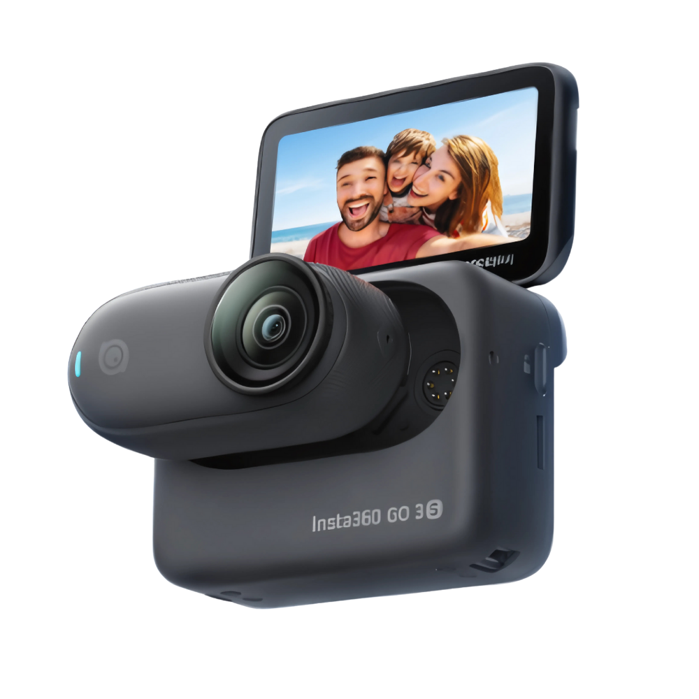 Caméra Insta 360 mains libres à montage magnétique