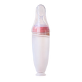 Biberons en silicone avec cuillère anti-débordement