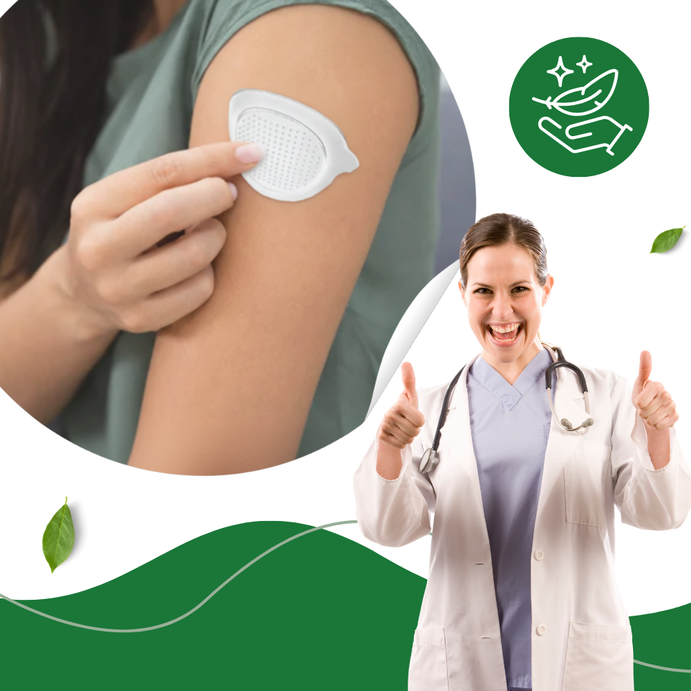Patchs Microneedle au Moringa