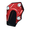 Support levier de béquille et plaque d'extension en alliage pour moto